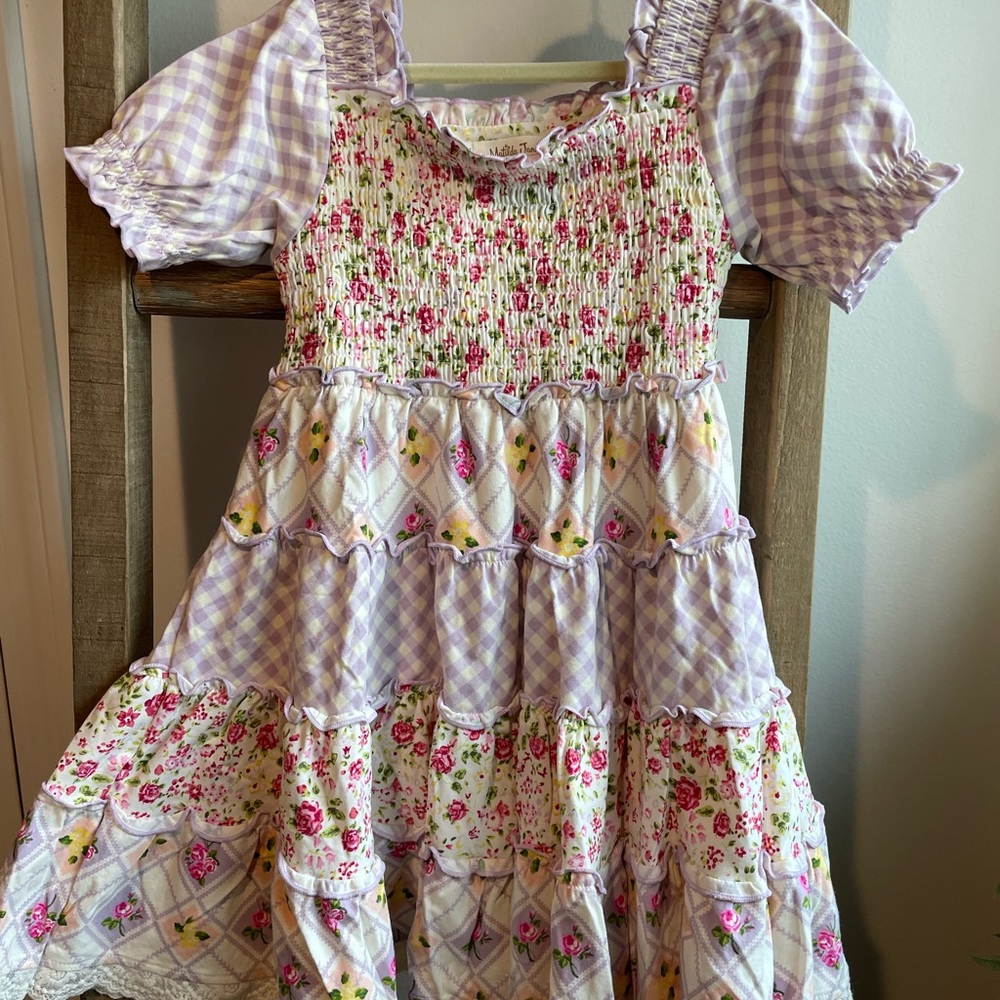 NWT Matilda Jane smocked magic garden dress